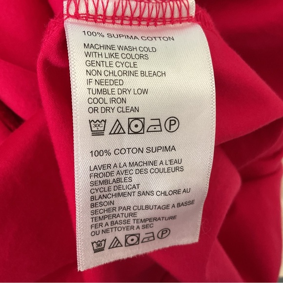 Tommy Bahama Men’s Short Sleeve Polo Golf Shirt Dark Pink Supima Cotton Size L - Picture 7 of 7